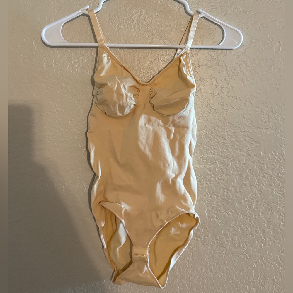 Tummy control shapewear brief bodysuit L/XL